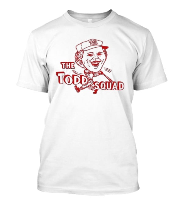 The Todd Squad Todd Benzinger Baseball Player T-Shirt