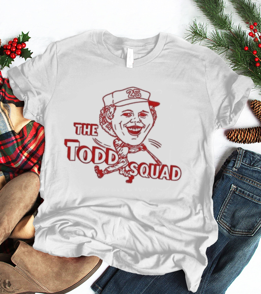 The Todd Squad Todd Benzinger Baseball Player T-Shirt