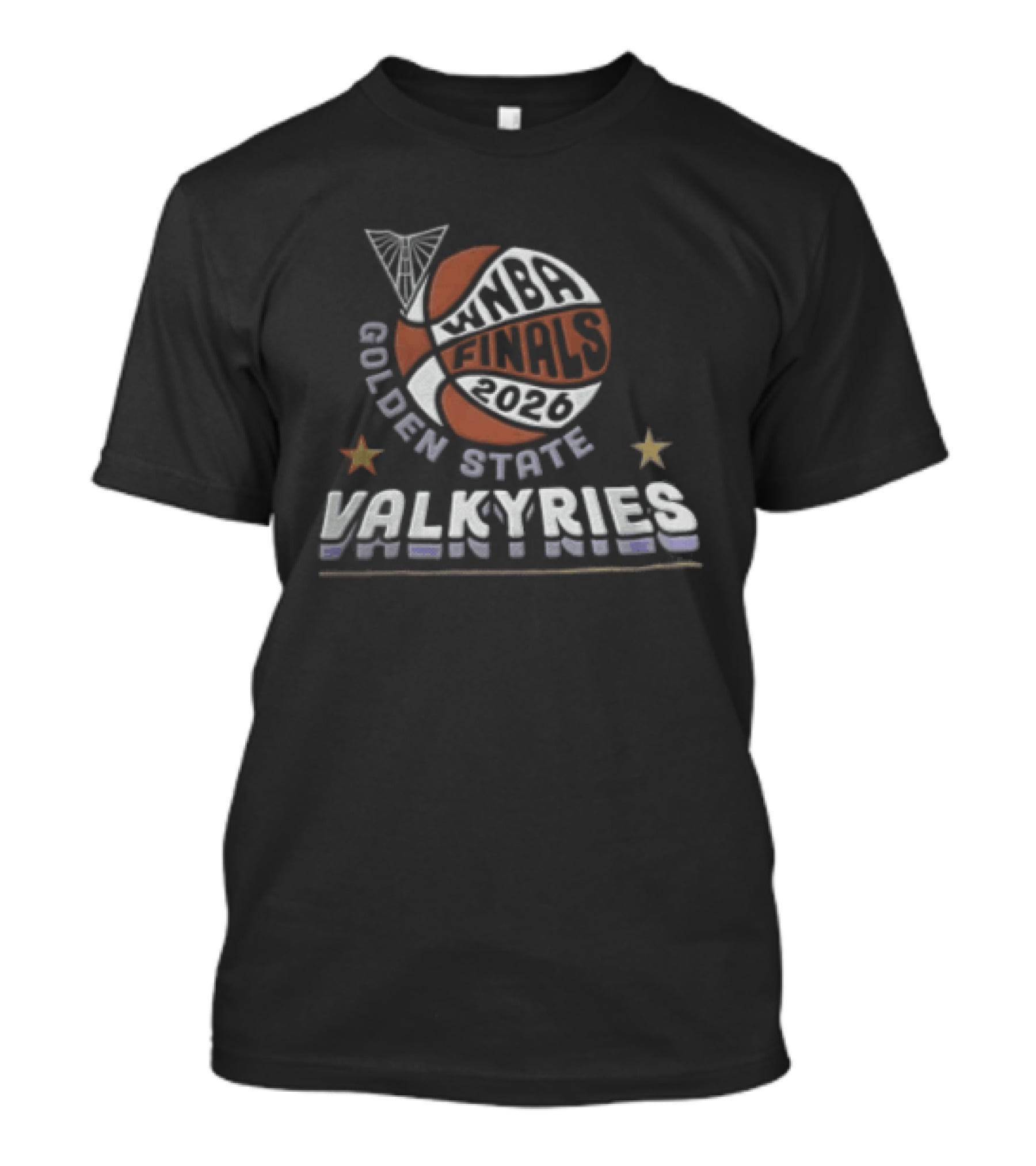 WNBA Finals 2026 Golden State Valkyries Basketball T-Shirt