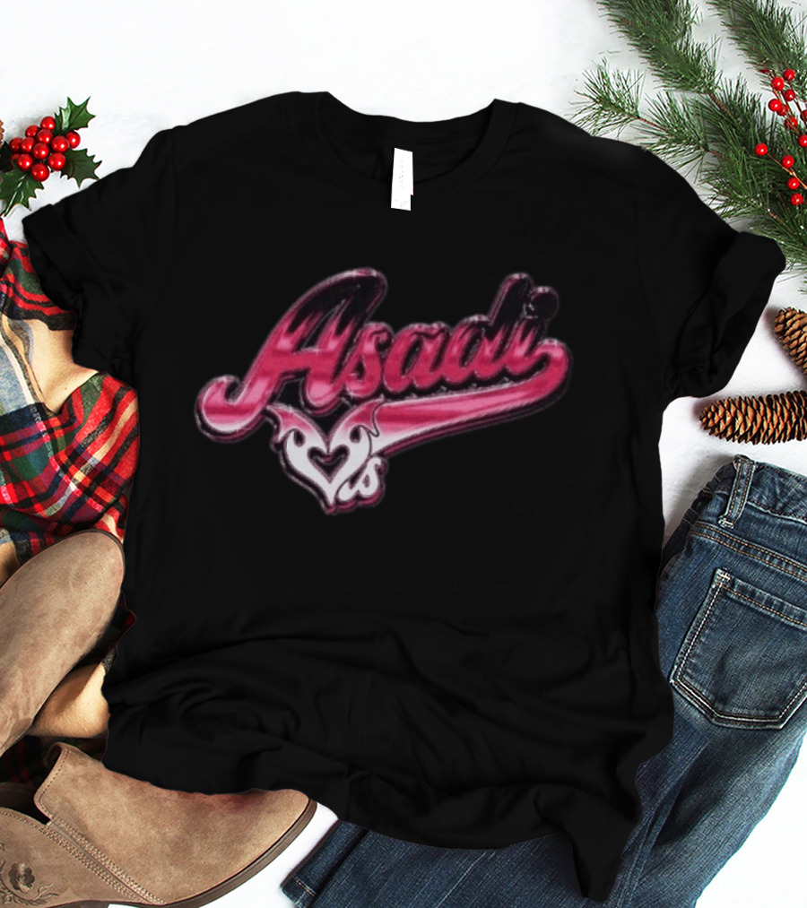 Asadi Pink And Black Original Khan Asadi X Lovesick Collection T-Shirt