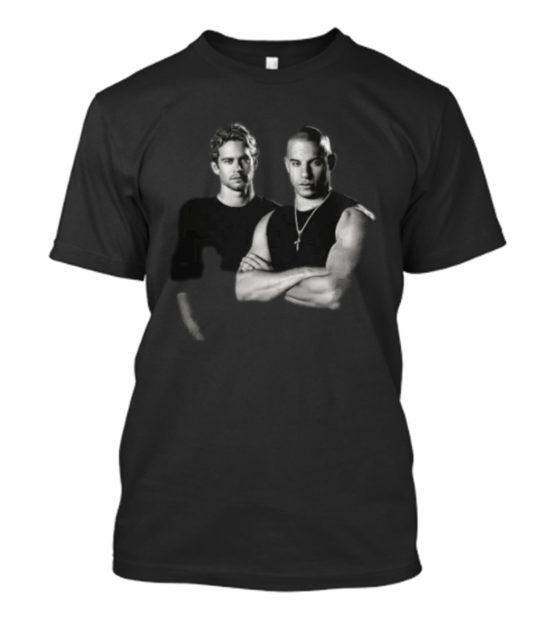 Paul Walker Vin Diesel Fast And Furious Duo T-Shirt