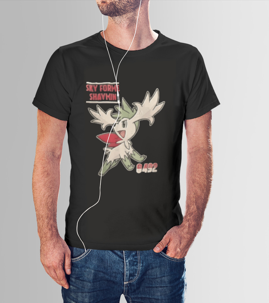 Sky Forme Shaymin 0492 Pokémon T-Shirt