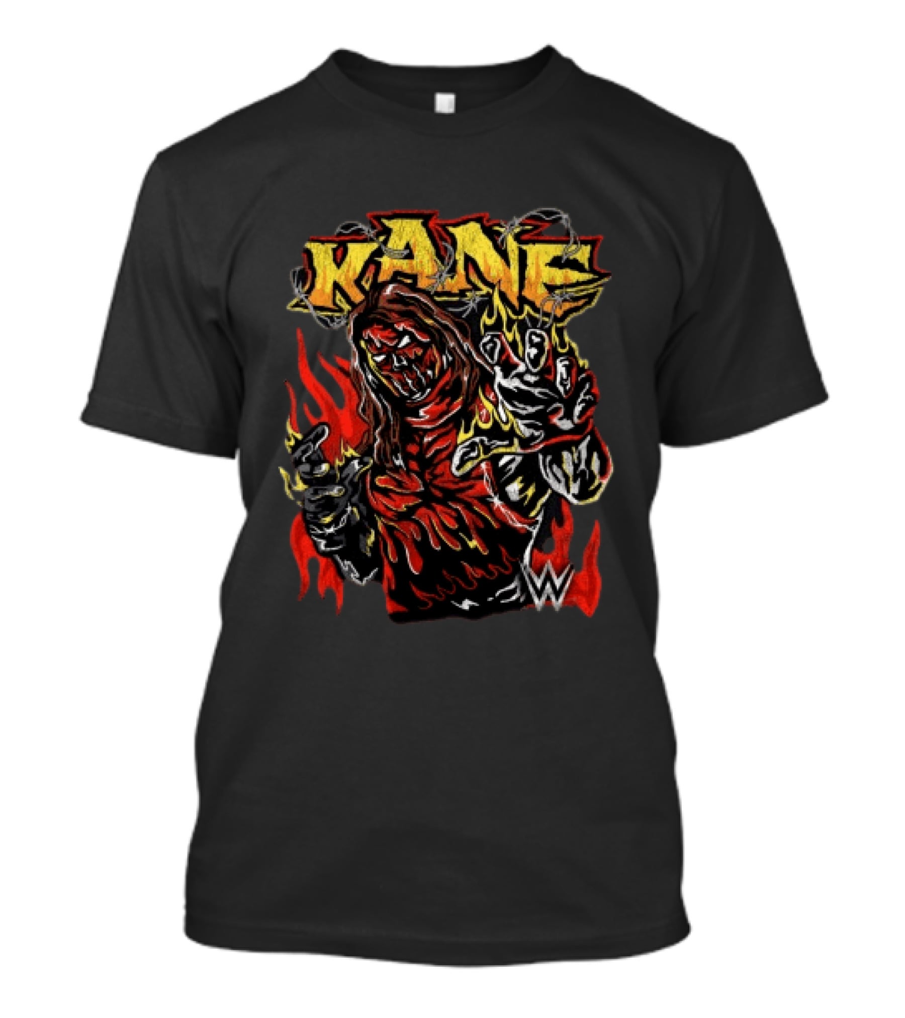 Warren Lotas Store WWE Kane Flame T-Shirt