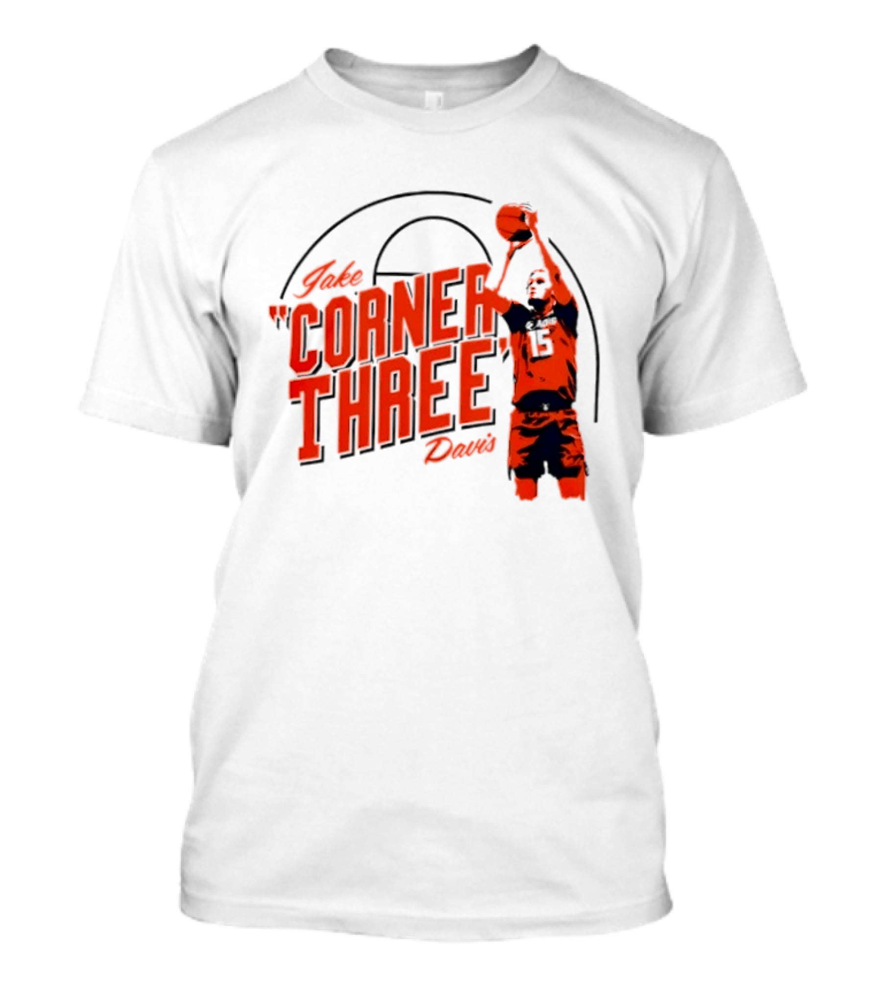 Andrej Stojakovic Illinois Fighting Illini Men's Basketball Corner Three T-Shirt
