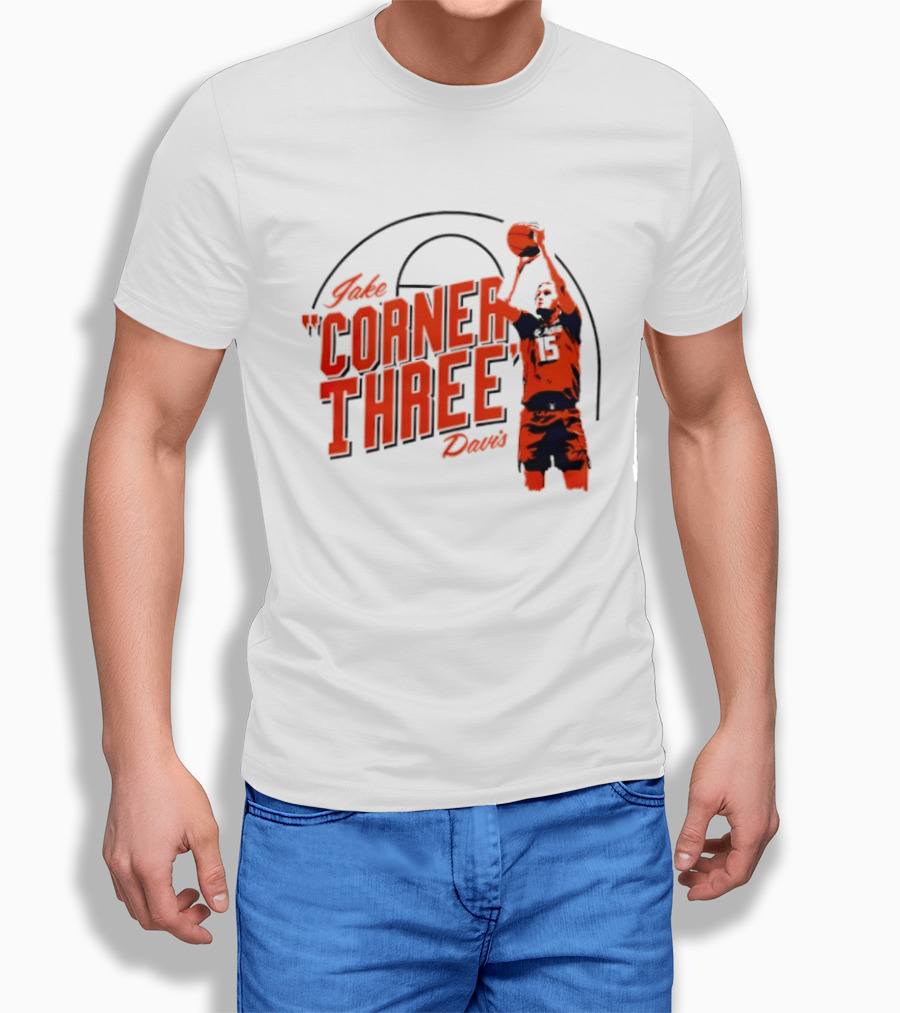 Andrej Stojakovic Illinois Fighting Illini Men's Basketball Corner Three T-Shirt