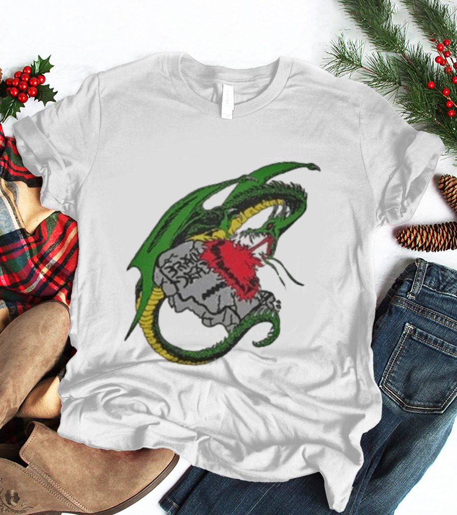 Brain Dead Fantasy Games Dungeon Keeper Dragon Brain T-Shirt
