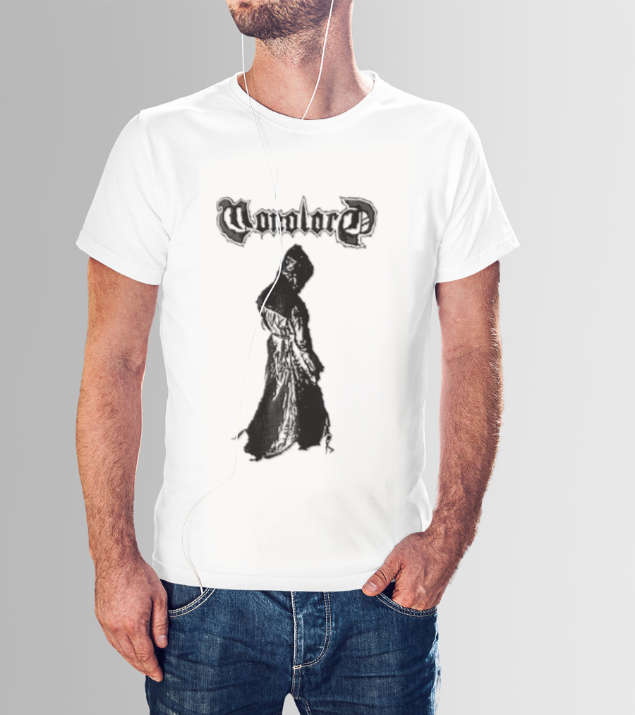 Monolord Hooded Figure Standing Black T-Shirt