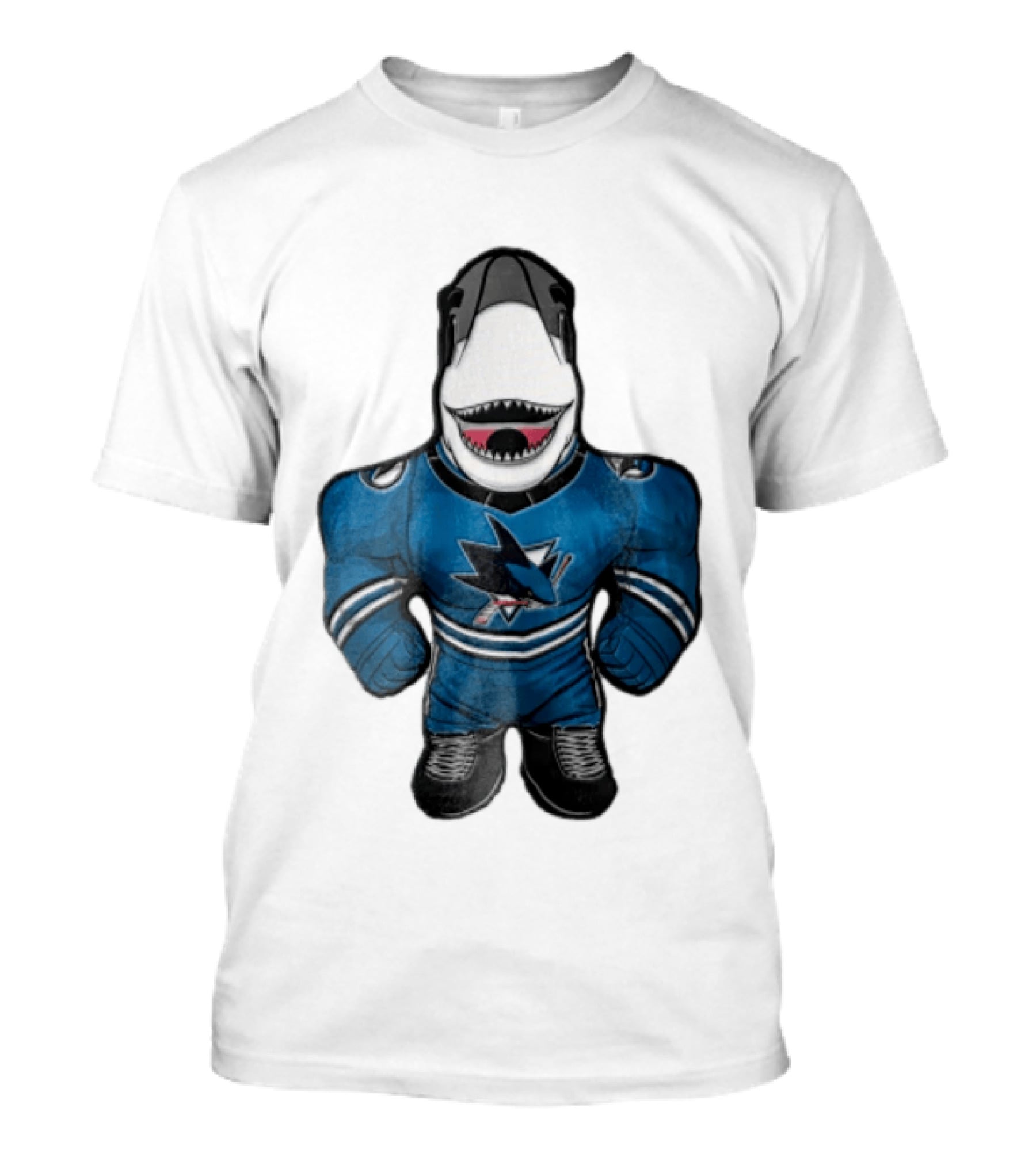 San Jose Sharks Mascot Jersey Plush Toy T-Shirt
