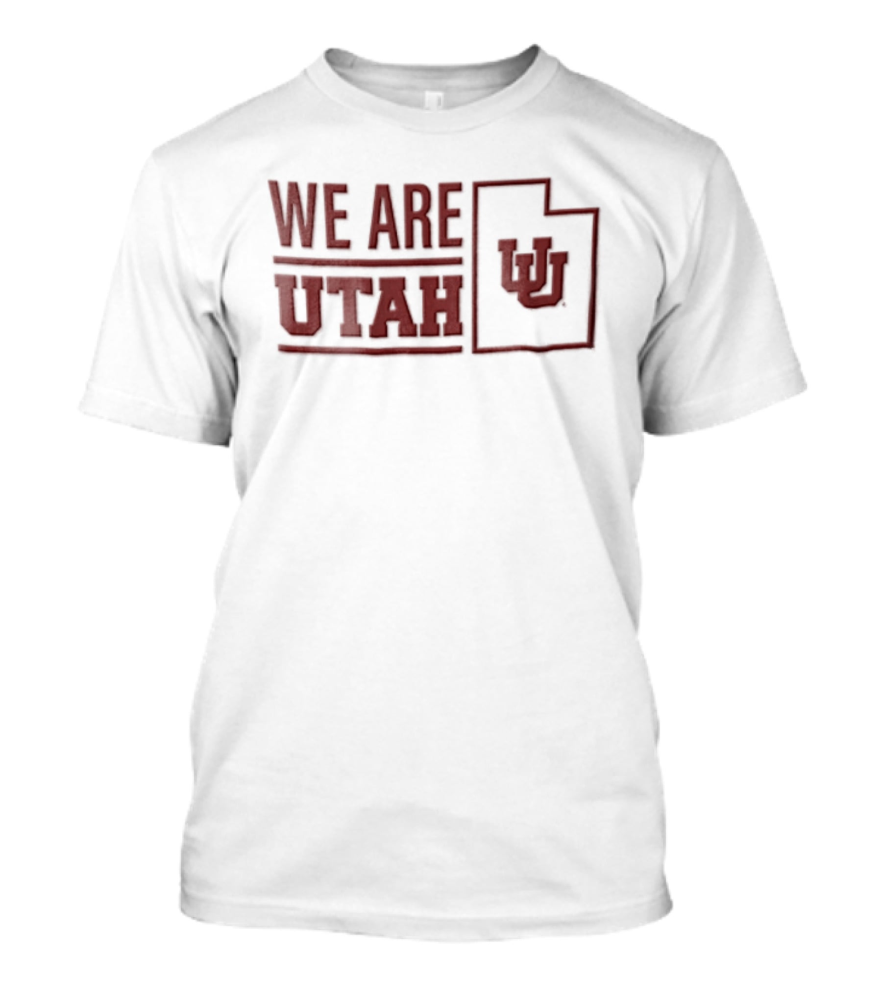 WE ARE Utah Utes Map Outline U T-Shirt