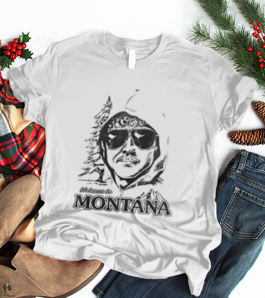 Welcome To Montana Bear Forest T-Shirt