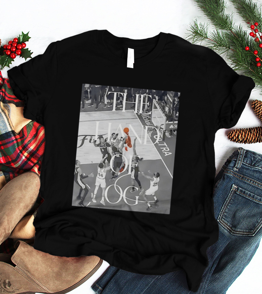 New York Knicks The Hand Of OG Basketball Moment T-Shirt