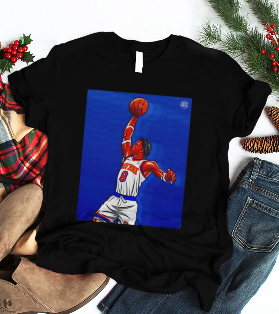 OG Anunoby New York Knicks Dunk Action Moment 8 Jersey T-Shirt