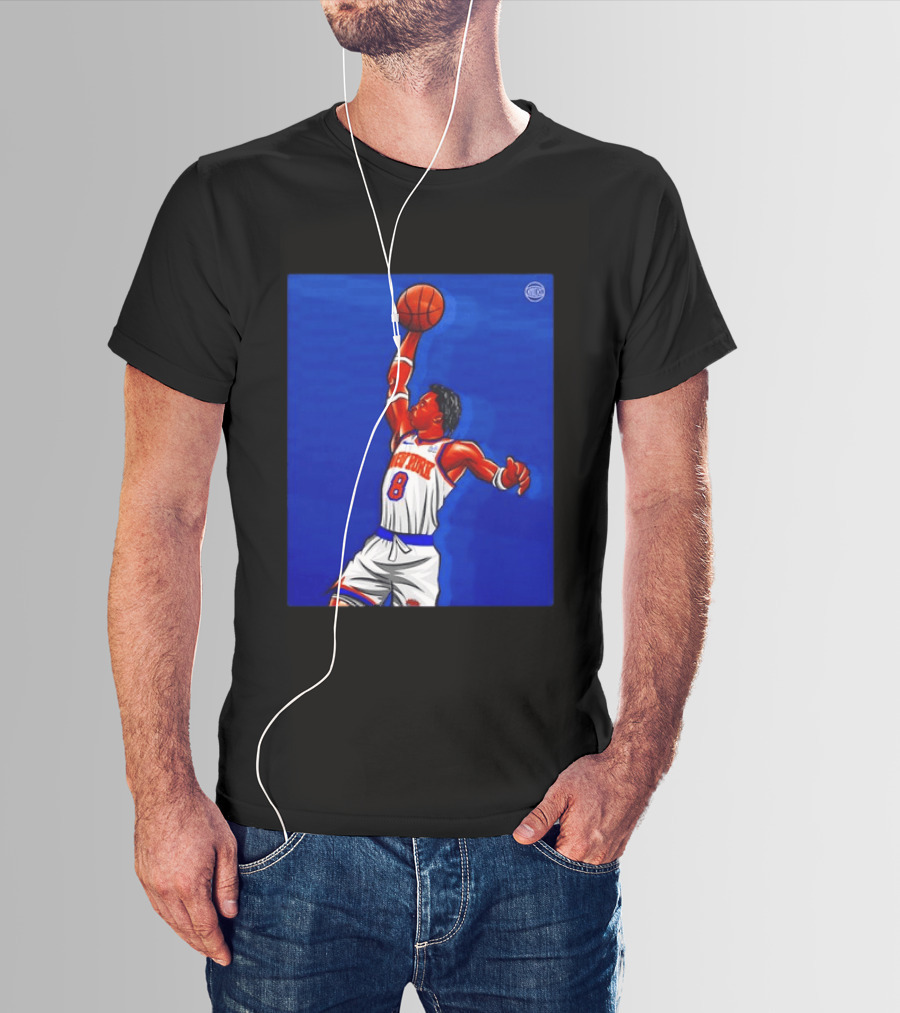 OG Anunoby New York Knicks Dunk Action Moment 8 Jersey T-Shirt
