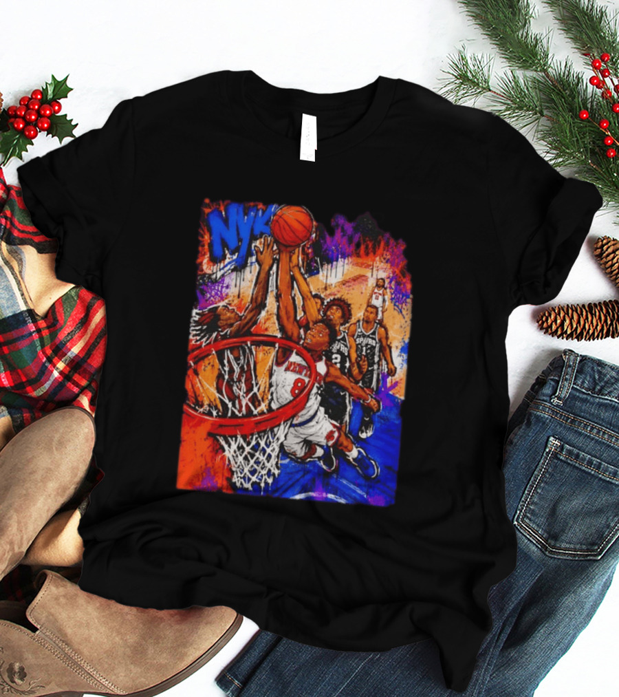OG Anunoby New York Knicks NYK Basketball Art NBA T-Shirt