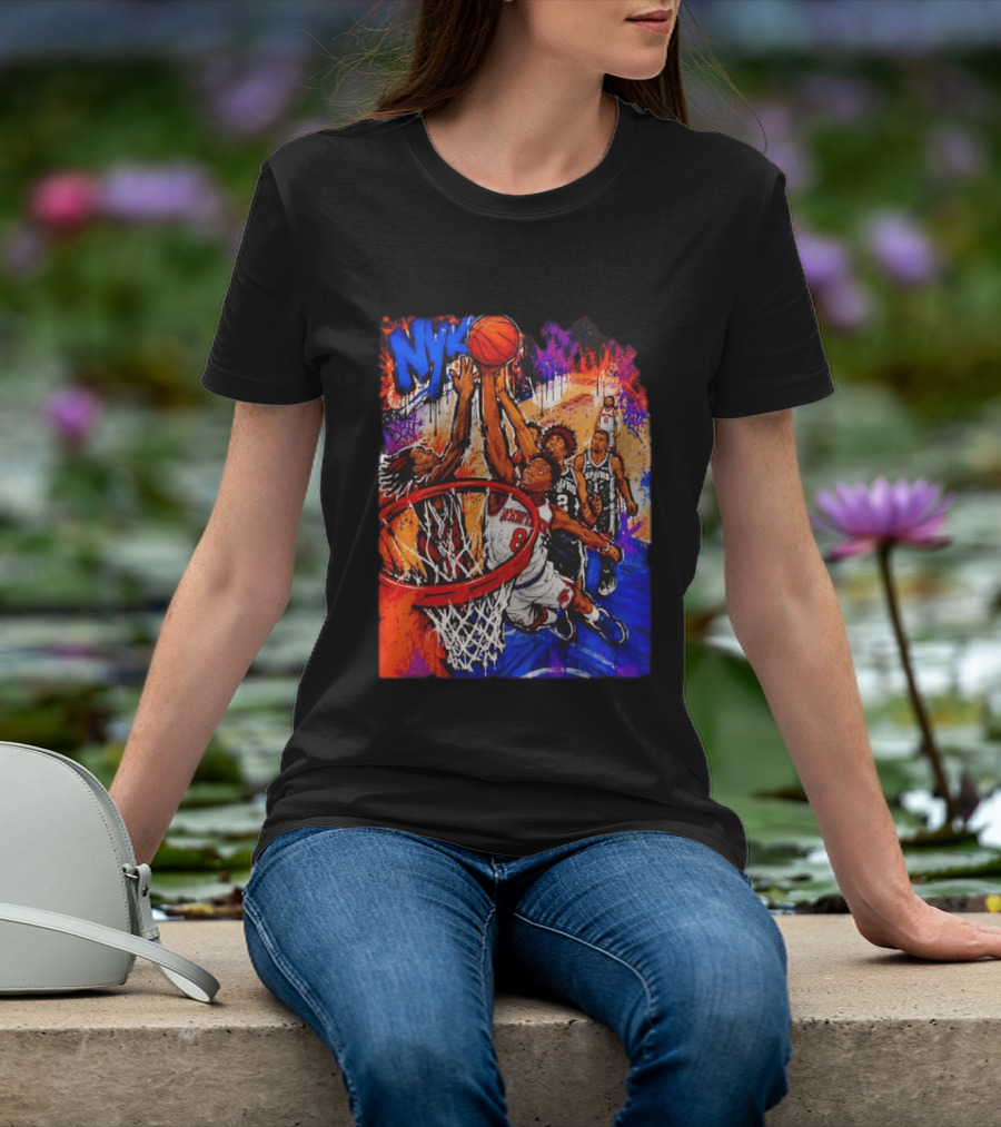 OG Anunoby New York Knicks NYK Basketball Art NBA T-Shirt