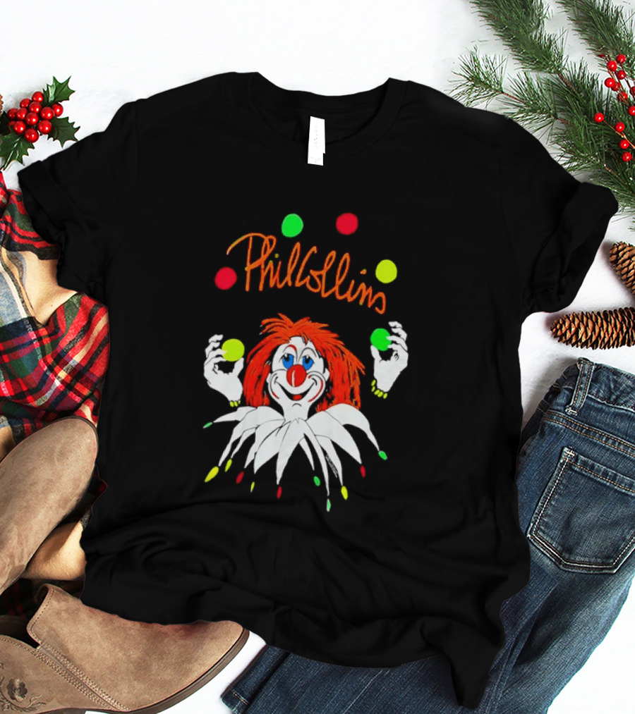 Phil Collins But Seriously Juggling Clown T-Shirt