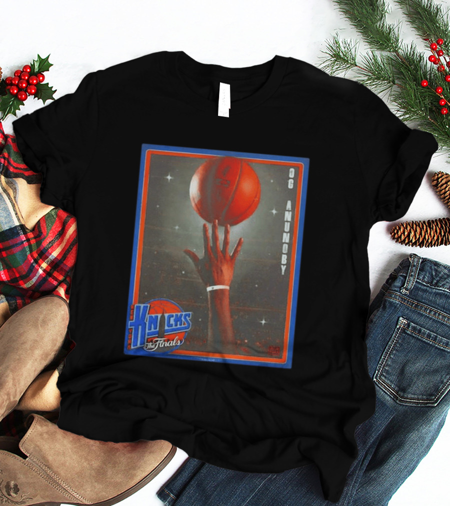 The New York Knicks The Finals OG Anunoby Basketball T-Shirt