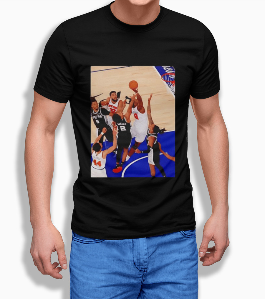 The Putback With OG Knicks Dunking Against Spurs T-Shirt