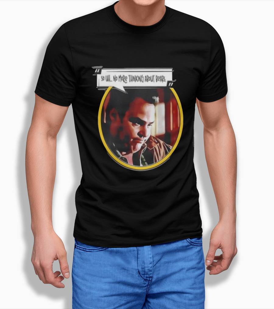 Tony Soprano The Sopranos No More Thinking About Bears HBO Television T-Shirt