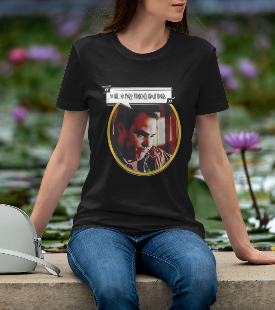 Tony Soprano The Sopranos No More Thinking About Bears HBO Television T-Shirt