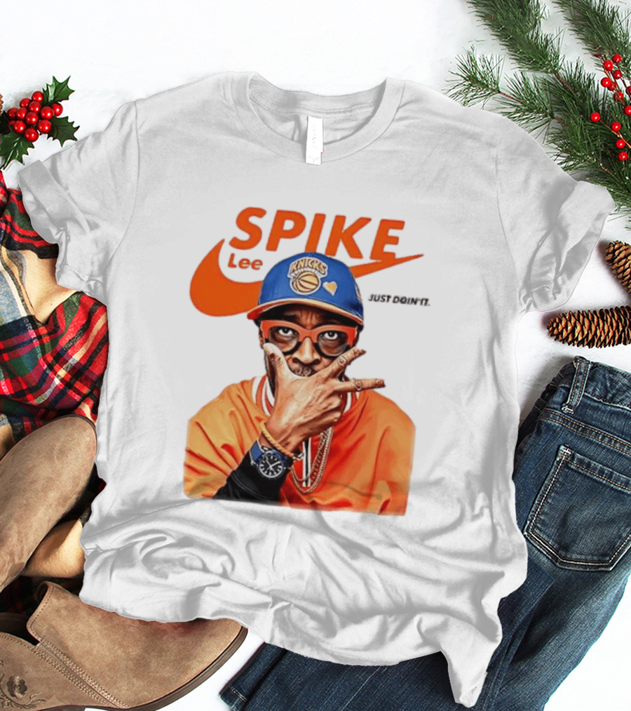 Spike Lee Knicks New York JUST DOIN IT T-Shirt