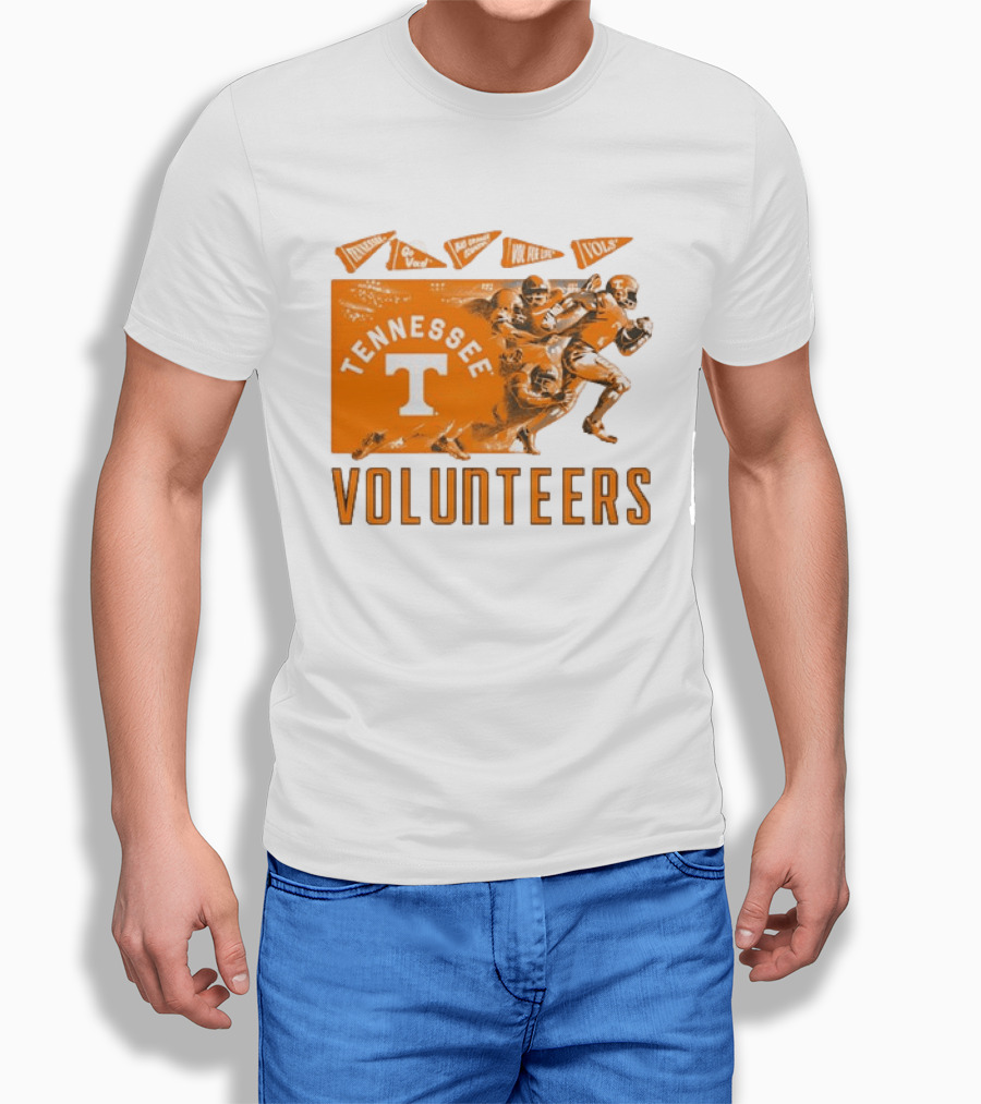 Tennessee Volunteers NCAA Football Go Vols Big Orange Country Vol For Life T-Shirt