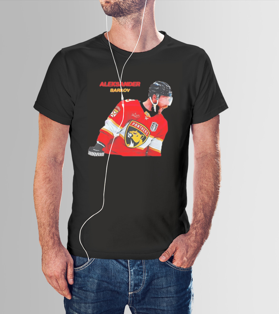 Aleksander Barkov Number 16 Florida Panthers Red Hockey Jersey T-Shirt