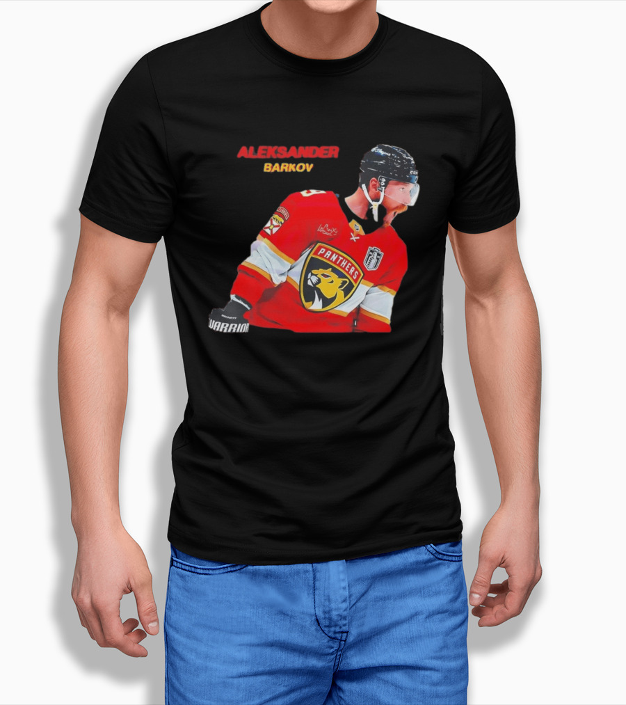 Aleksander Barkov Number 16 Florida Panthers Red Hockey Jersey T-Shirt