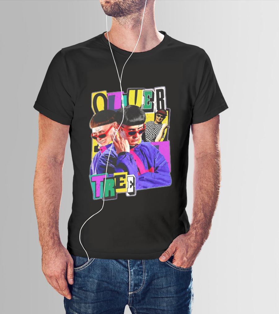 Oliver Tree 1993 2026 Memorial Collage With Retro Sunglasses T-Shirt