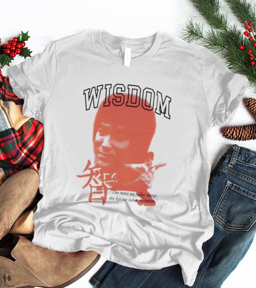 Bruce Lee Awake NY Wisdom Red T-Shirt