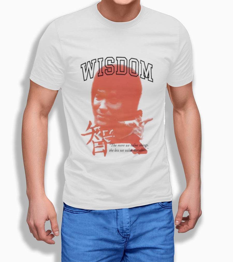 Bruce Lee Awake NY Wisdom Red T-Shirt