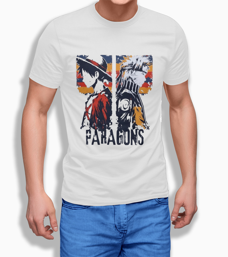 Anime Paragons Comic Con Cosplay Icons Duo T-Shirt