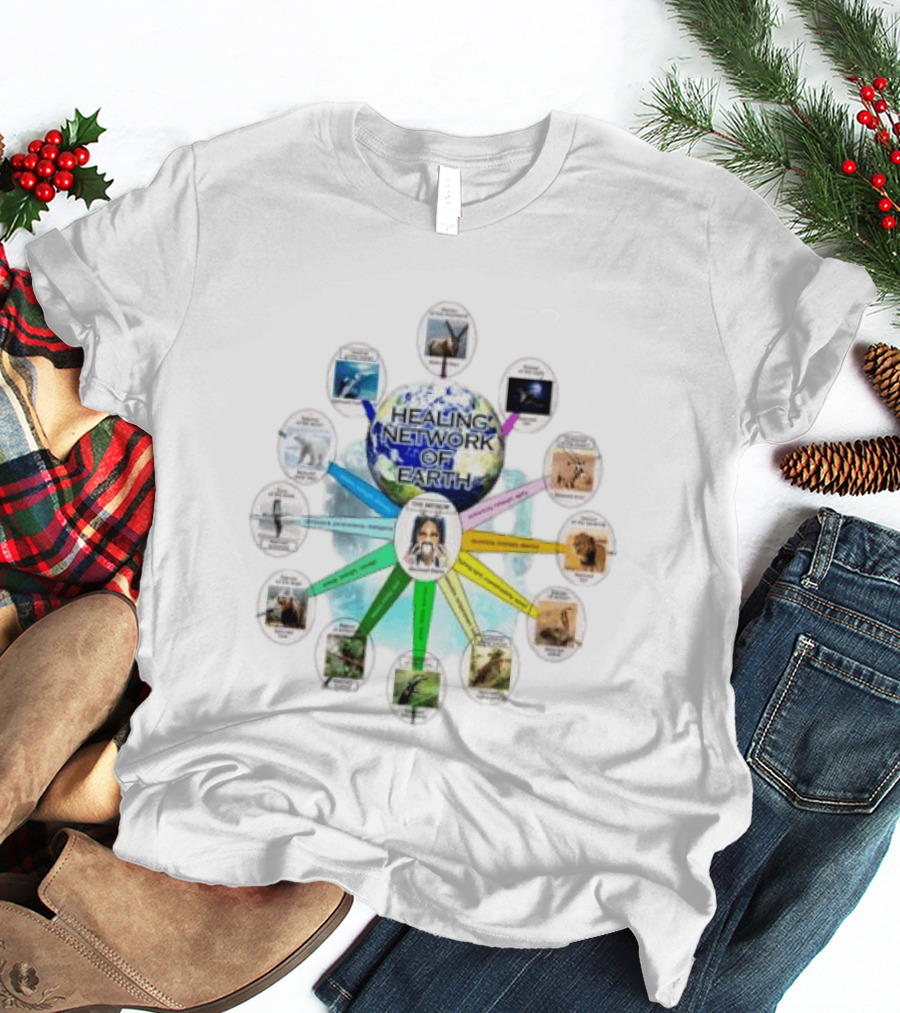 Healing Network Of Earth Spiritual Connections T-Shirt