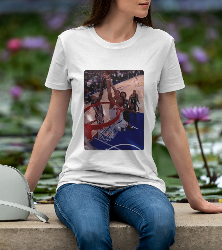 OG Anunoby Laocoon Knicks Game 4 Basketball Moment T-Shirt