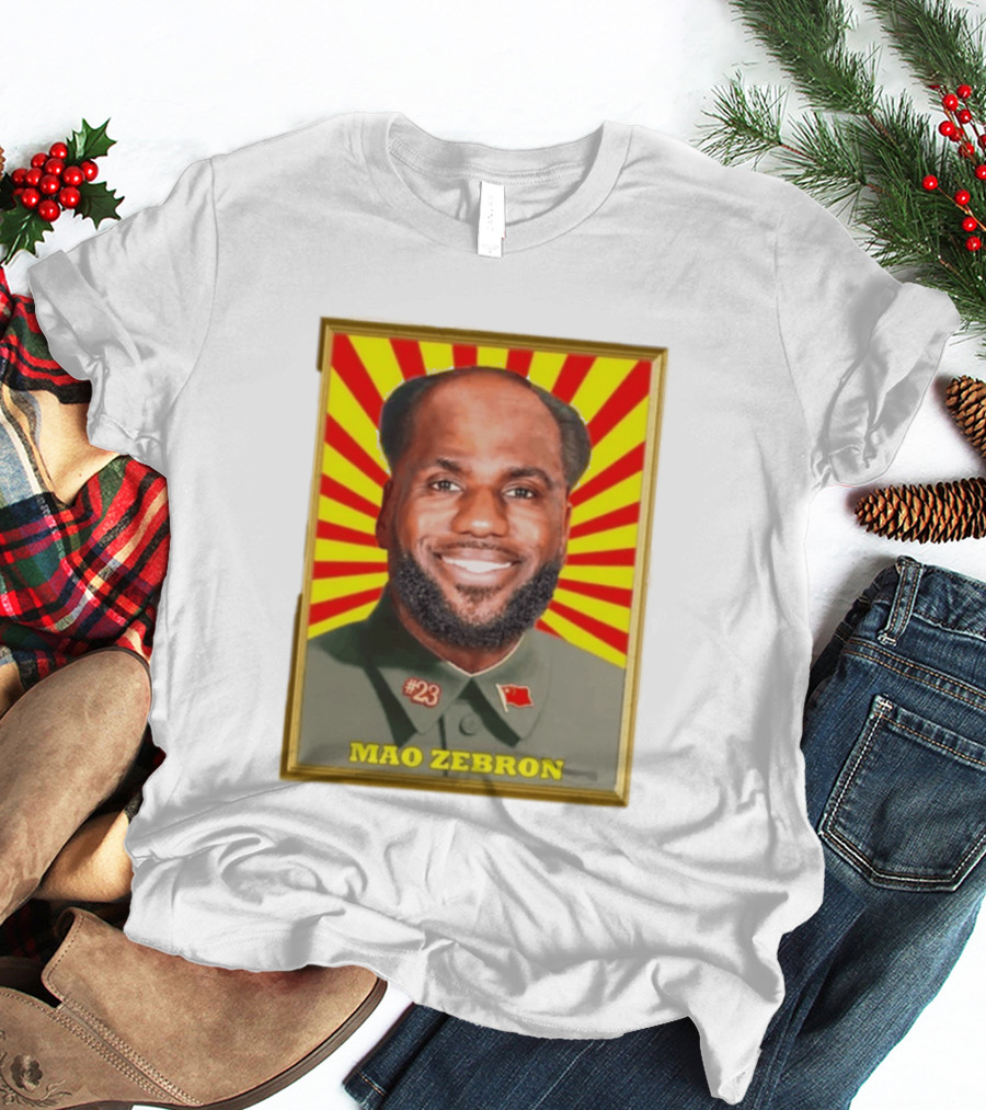 Mao Zebron #23 Lebron James Meme T-Shirt