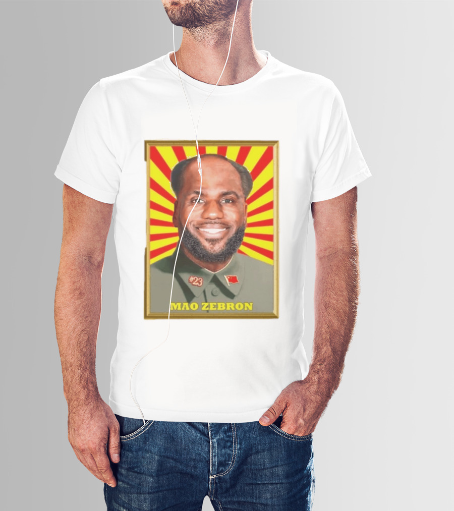Mao Zebron #23 Lebron James Meme T-Shirt