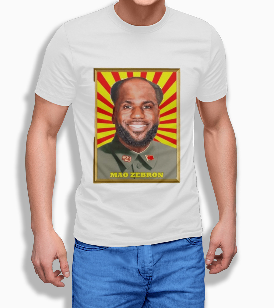 Mao Zebron #23 Lebron James Meme T-Shirt
