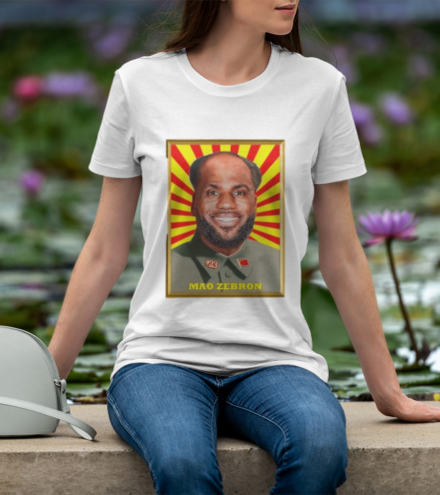 Mao Zebron #23 Lebron James Meme T-Shirt