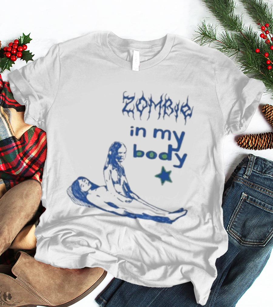 Olivia Rodrigo Zombie In My Body Blue Sketchy T-Shirt