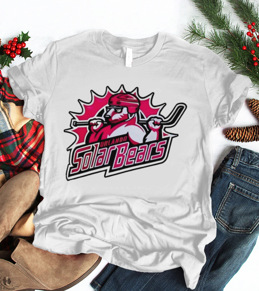 Orlando Solar Bears Pink Whitney Special Edition Hockey T-Shirt
