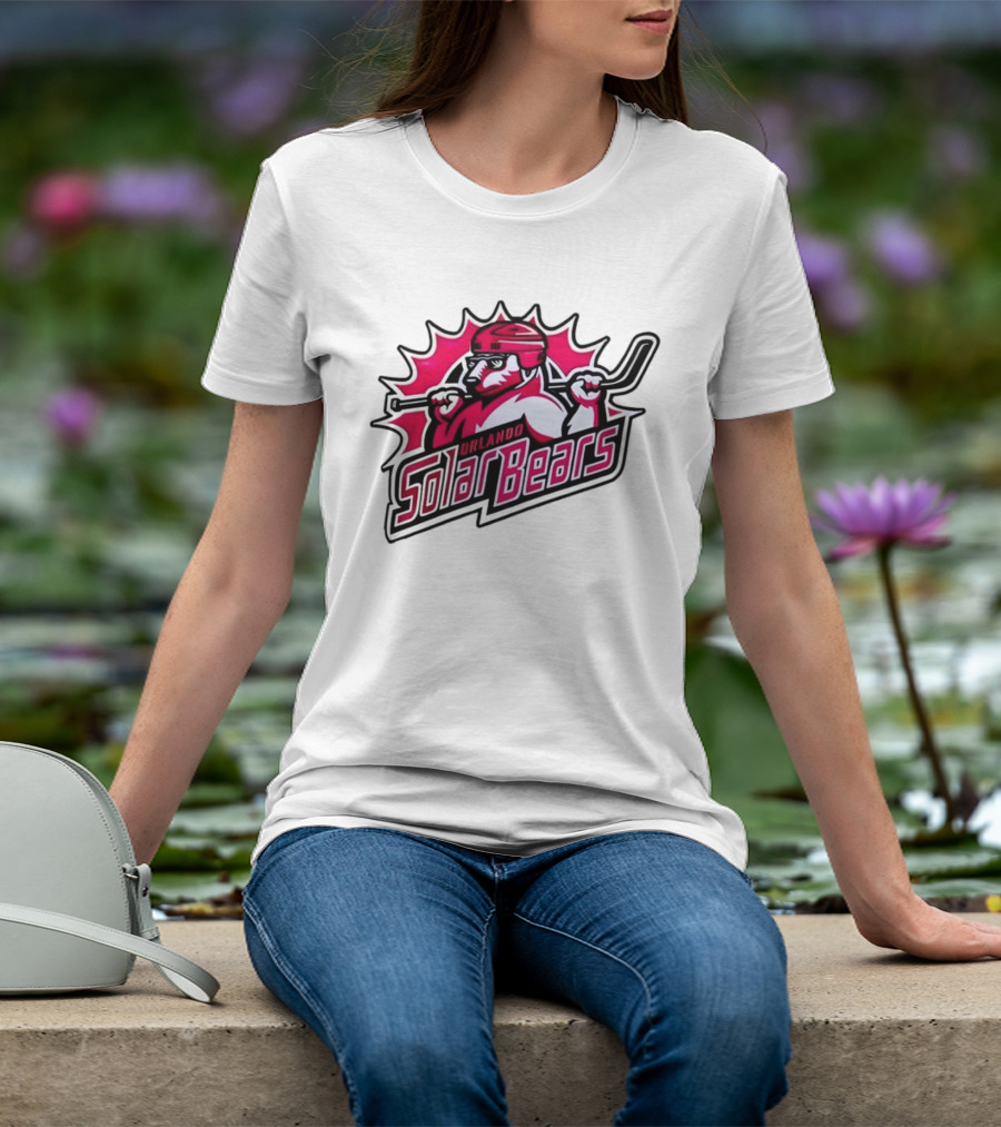 Orlando Solar Bears Pink Whitney Special Edition Hockey T-Shirt