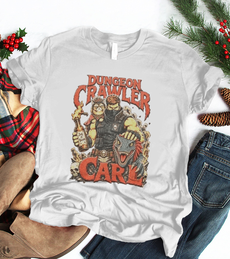 Dungeon Crawler Carl Princess Donut And Mongo You Will Not Break Me T-Shirt