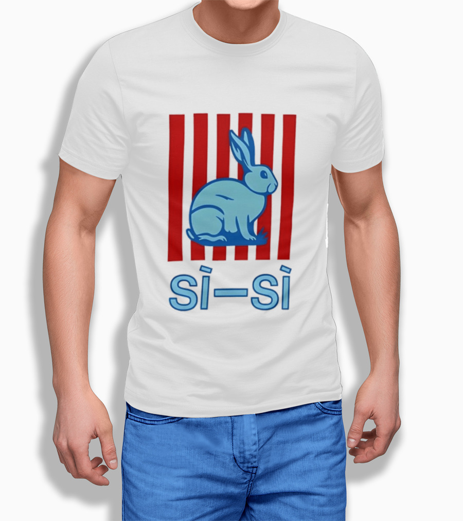Rm Bottega Veneta Sisi Rabbit Stripes Si Si T-Shirt