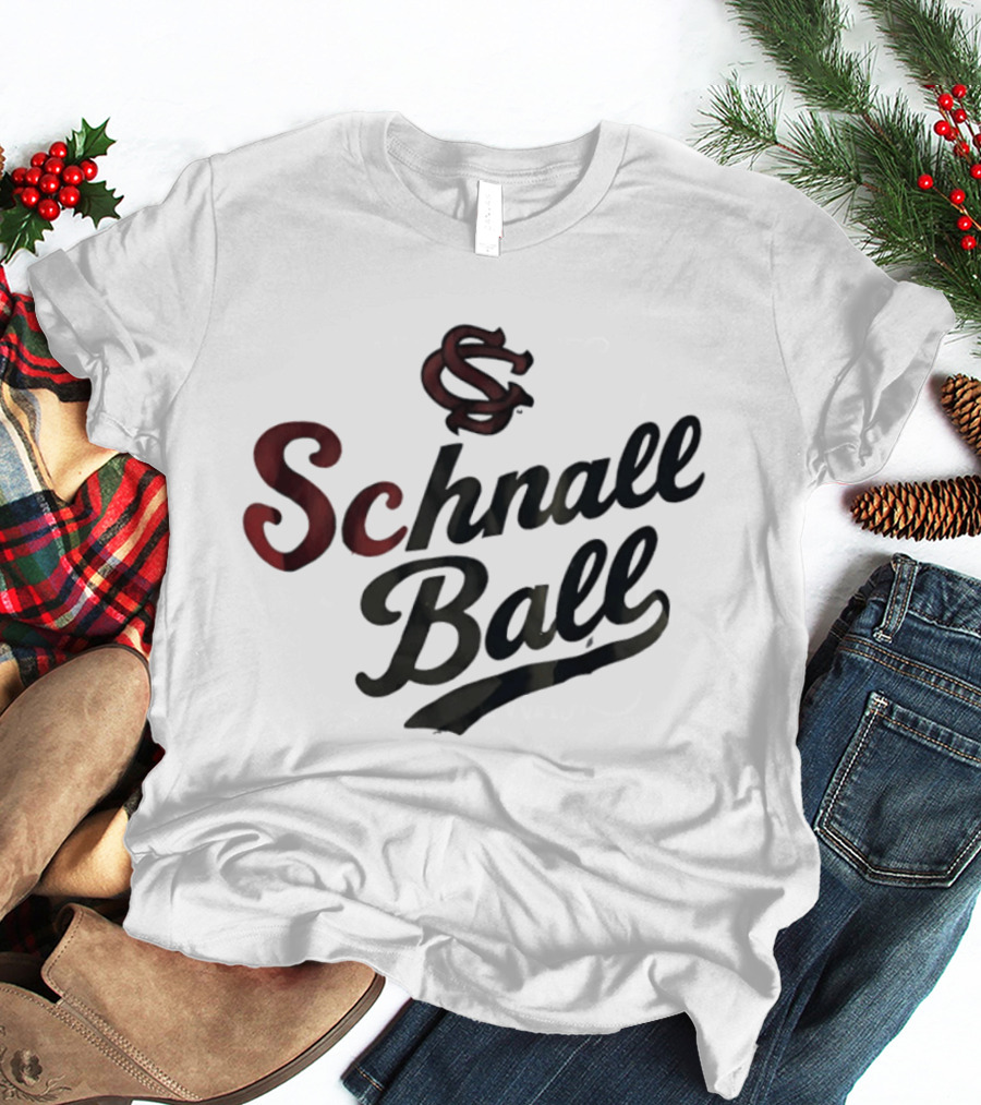 South Carolina Gamecock Schnall Ball SC T-Shirt