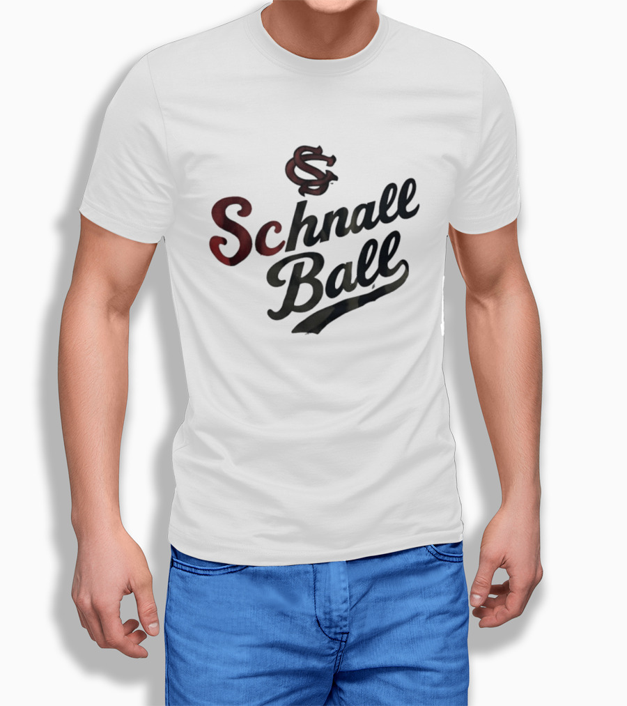 South Carolina Gamecock Schnall Ball SC T-Shirt