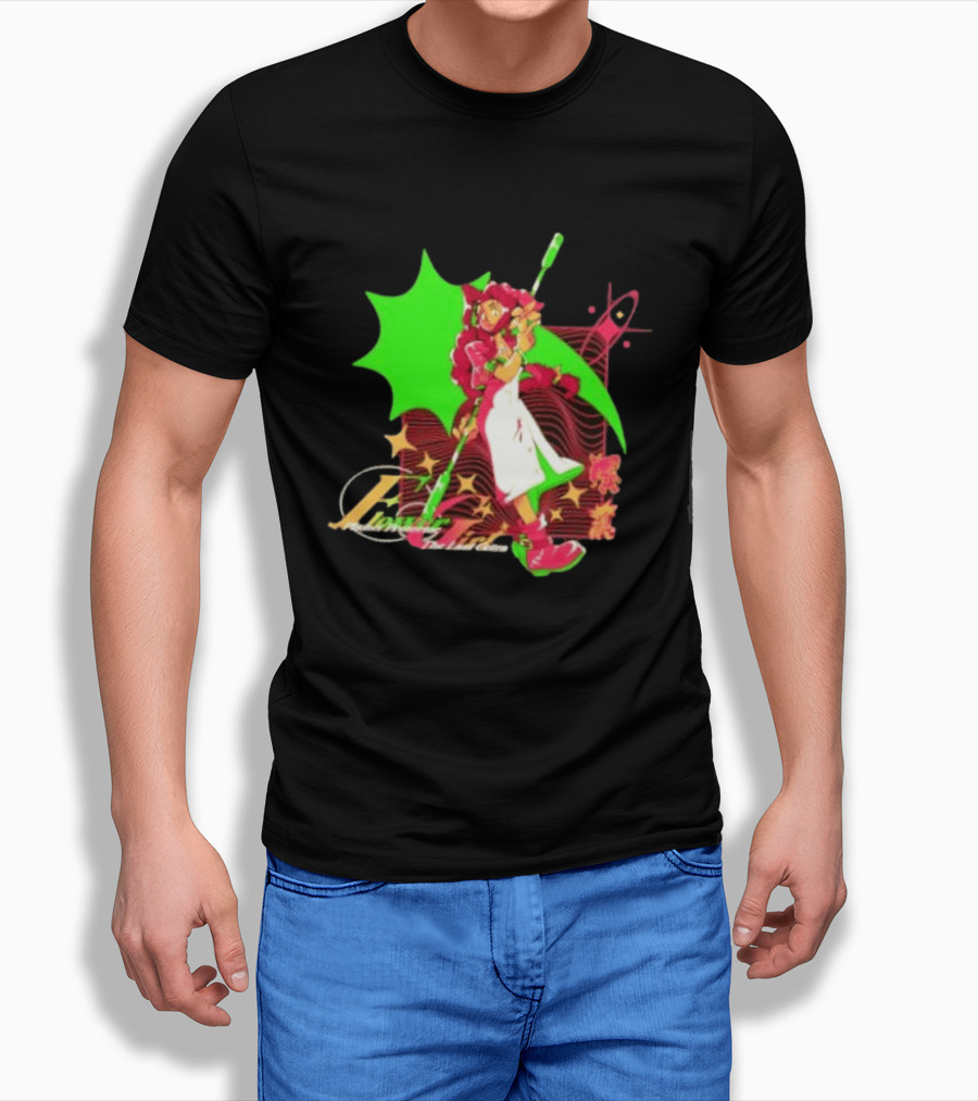 Aerith Gainsborough Final Fantasy VII Flower Girl Planet Protector Last Cetra Fantasy Art Nouveau T-Shirt