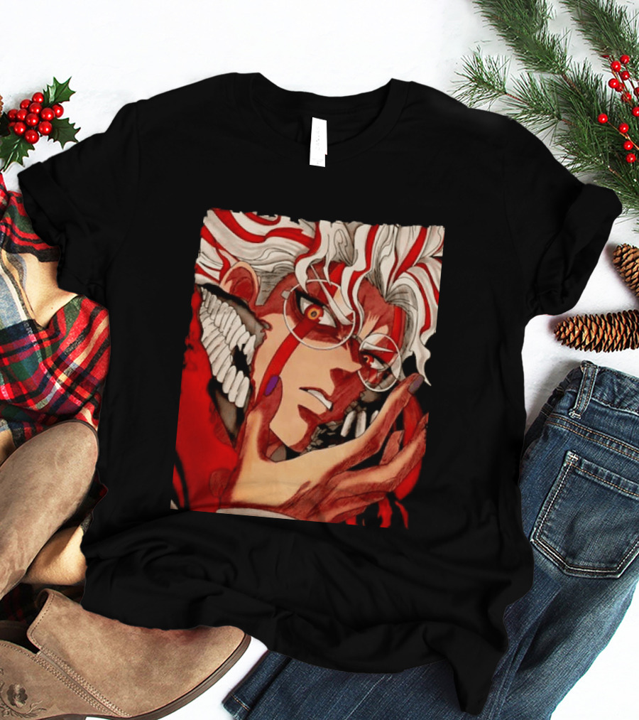 Akaza Kimetsu No Yaiba Upper Rank Three Anime T-Shirt