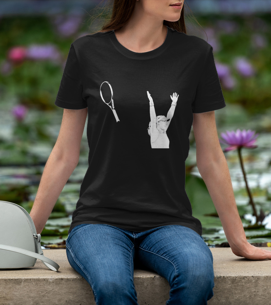 Babolat Tennis Player Celebration Arms Raised Victory T-Shirt