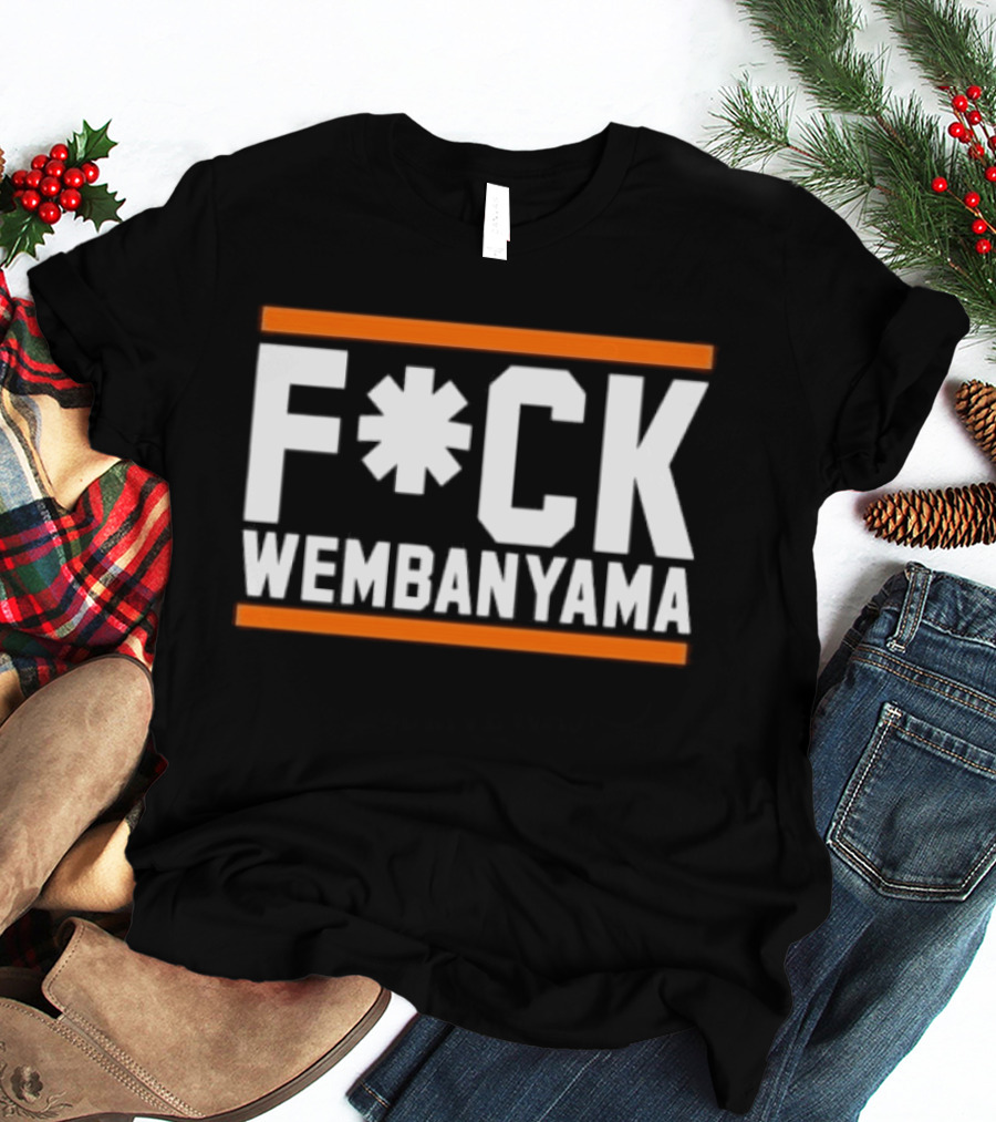 Wembanyama New York Knicks F*ck T-Shirt