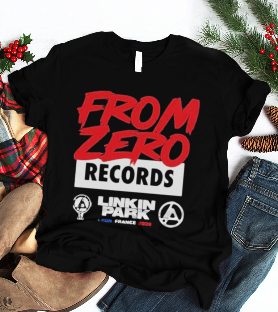 From Zero Records Linkin Park Lyon France 2026 T-Shirt